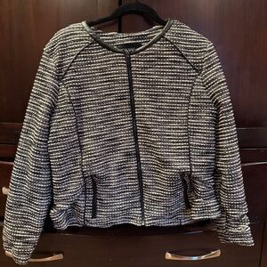 Isaac Mizrahi tweed blazer